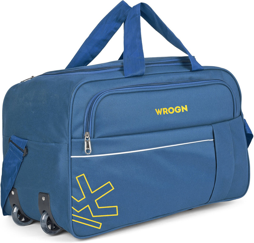 WROGN (Expandable) WRN-70L 24 INCH WHEEL DUFFLE Traveling Travel Duffel Waterproof Duffel With Wheels (Strolley)