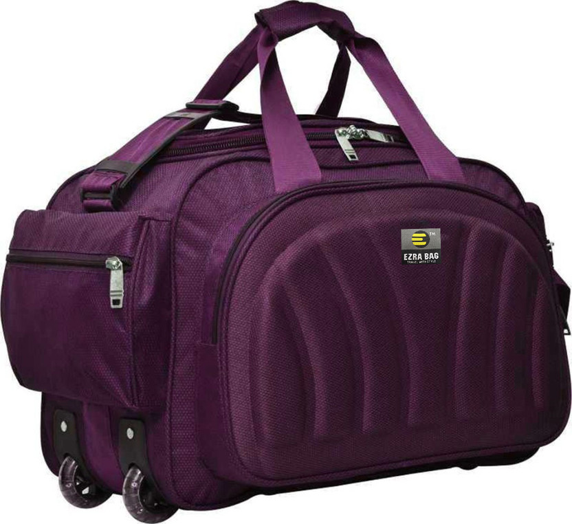 ezra (Expandable) Unisex Duffel Bag for limitless adventures Duffel With Wheels (Strolley)