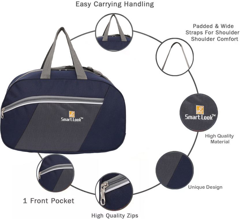 smrtlookduffel (Expandable) Smart look DB-small travel bag and duffel bag 40L Duffel Without Wheels