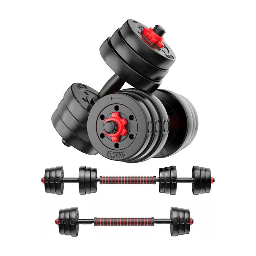 Adrenex Convertible Dumbbells Kit 8 Kg For Home Gym Adjustable Dumbbell(8 kg)