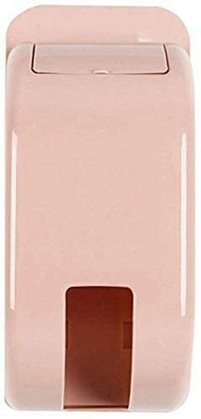 SUKHAD Wall Mounted Garbage Bag Dispenser Plastic | 29.8 x 14 x 9.8 cm | Multi Color Plastic Dustbin(Pink)