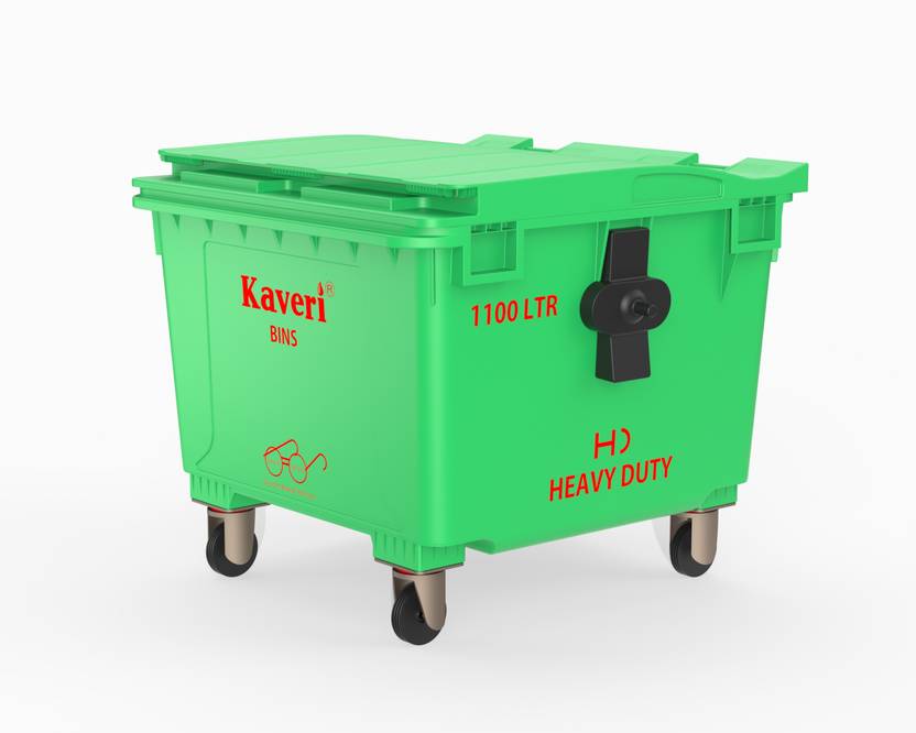 Kaveri Outdoor Dustbin 1100 LTR with WheelMultifunction Garbage Bin