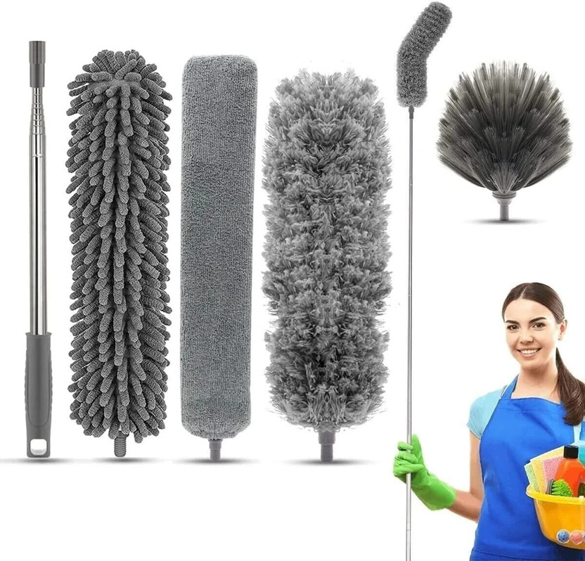 KANTHEE ENTERPRISE 4in1 Duster Wet and Dry Duster Set