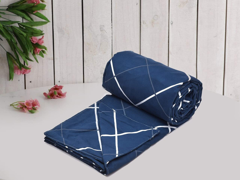WARISI King Cotton Duvet Cover(Blue)