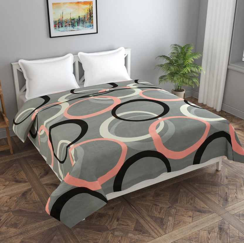 NCS Double Cotton Duvet Cover(Grey)