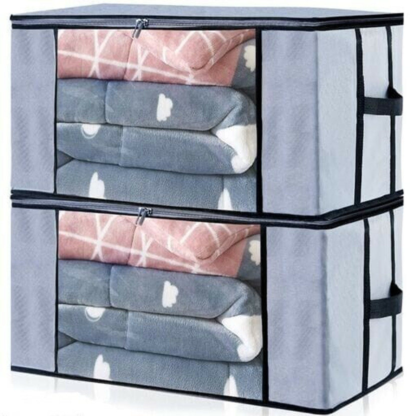 shree ashtavinayak King Polyester Duvet Cover(Grey)