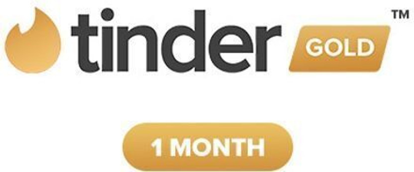 Tinder Gold 1 Month Subscription Digital Gift Card