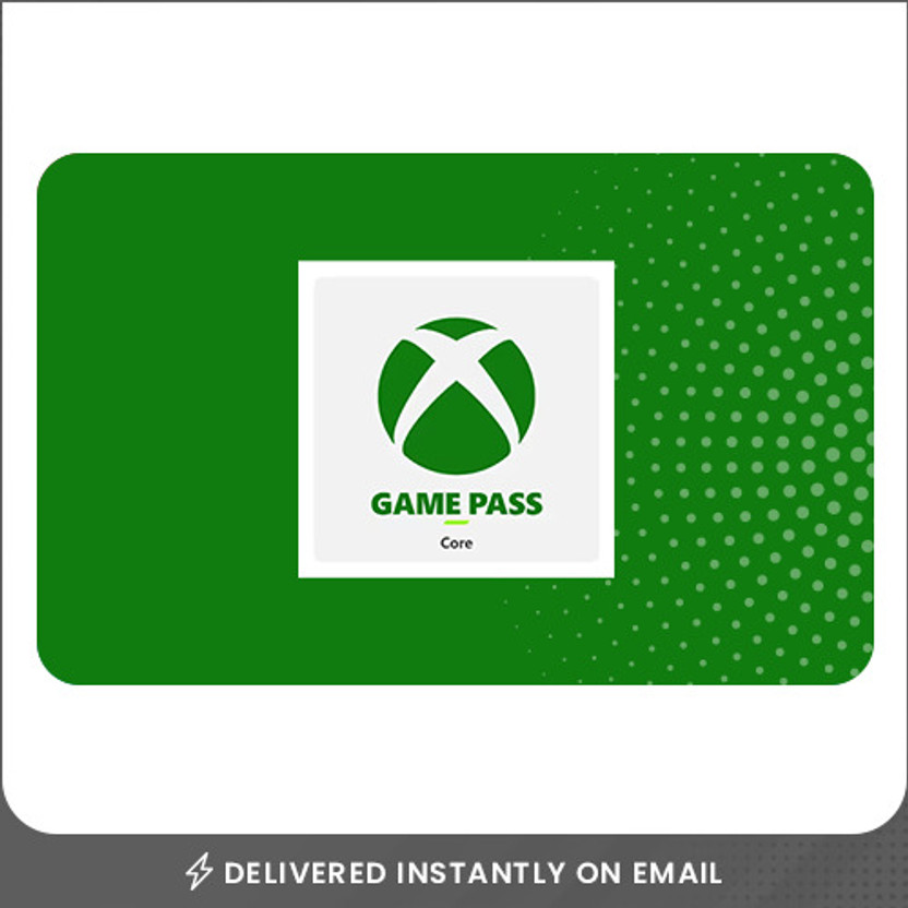 Microsoft Xbox Game Pass Core Software Digital Gift Card