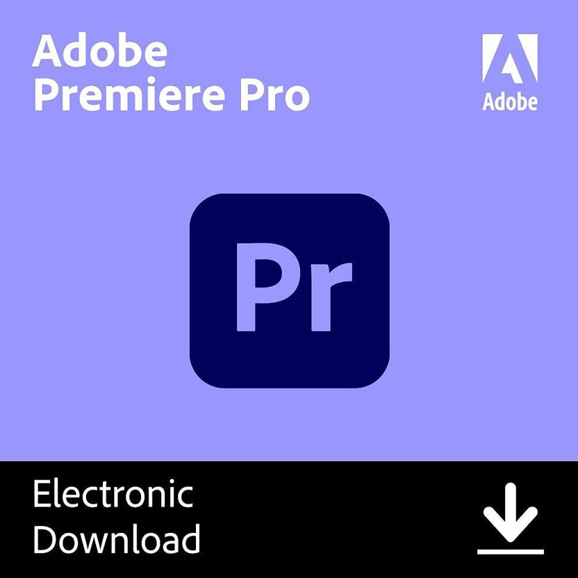 Adobe Premiere Pro | 12-Month Subscription | Email Delivery Digital Gift Card
