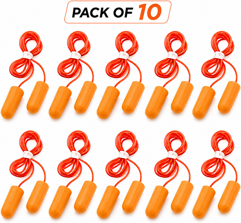 Noise DONIZARD Noise Reducing For Meditation During Study While Travelling Sleeping Ear Plug(Orange) - Flipkart Deal