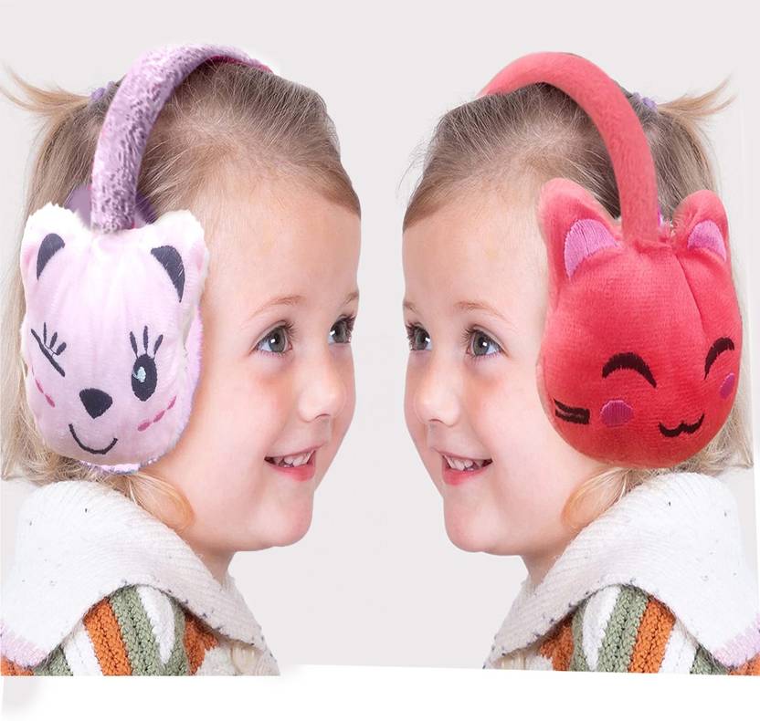 TRUE INDIAN furry Cozy Muffs Winter Adjustable Size /Warmer For Outdoor