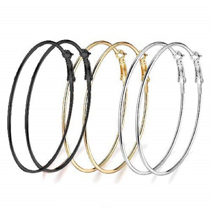 Essence Of Fashion combo for girls and women Alloy Hoop Earring