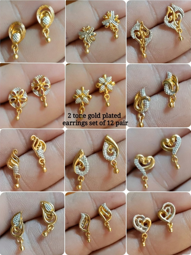 Niva Niva Fashion PAVITRA Beads Brass Stud Earring - Flipkart Deal