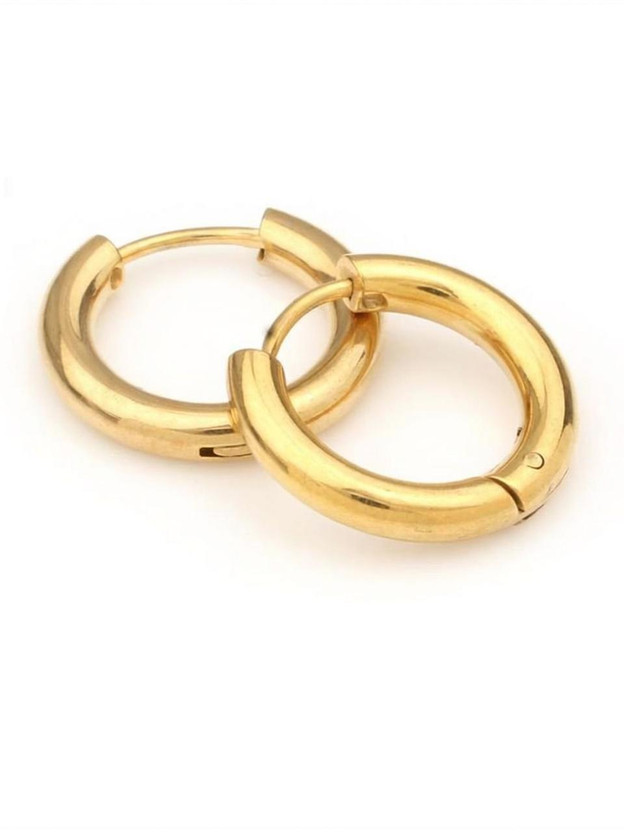 shivay Mens Jewellery Valentine Multi Gold Bali Stud Hoop earrings for men/ Ear rings Combo For Men / Gents / Boys / unisex Non-Piercing Ear mens jewellery Salman khan style Earrings High Polish Cubic Zirconia Copper, Brass, Stainless Steel Hoop Earring, Huggie Earring, Tunnel Earring, Earring Set, 