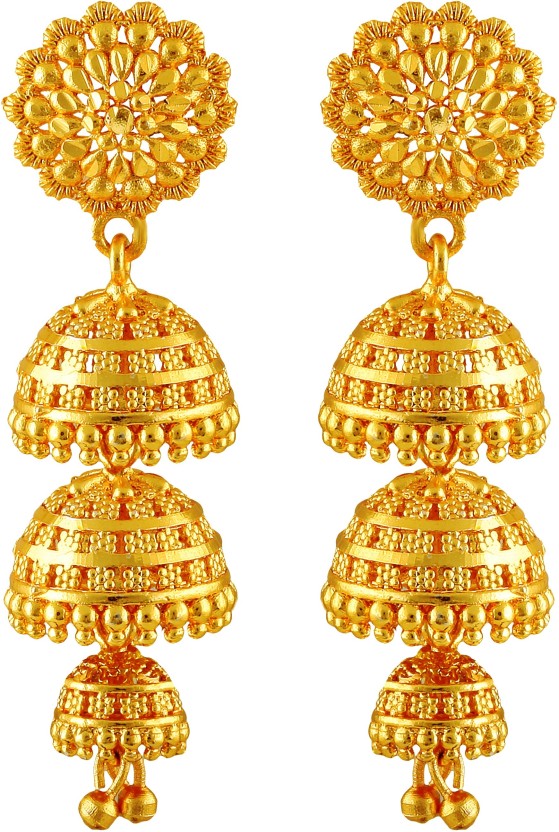 3 layer jhumka