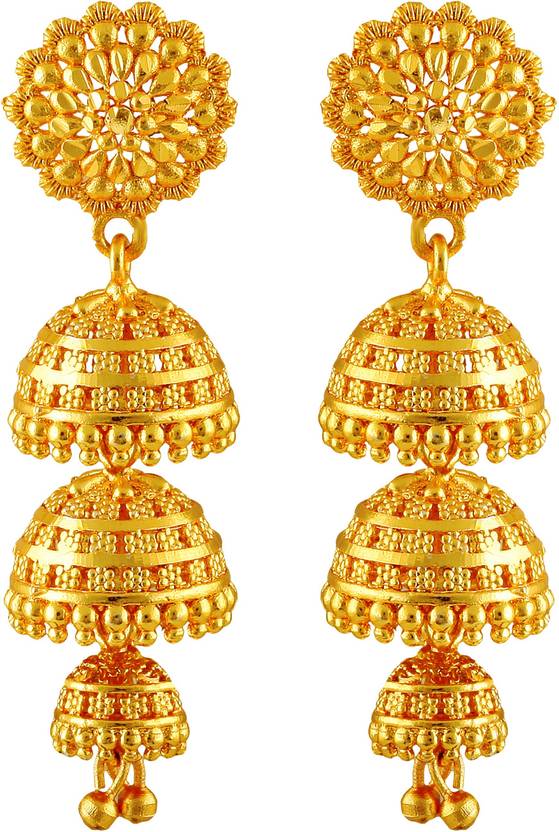 Triple jhumka Clearance