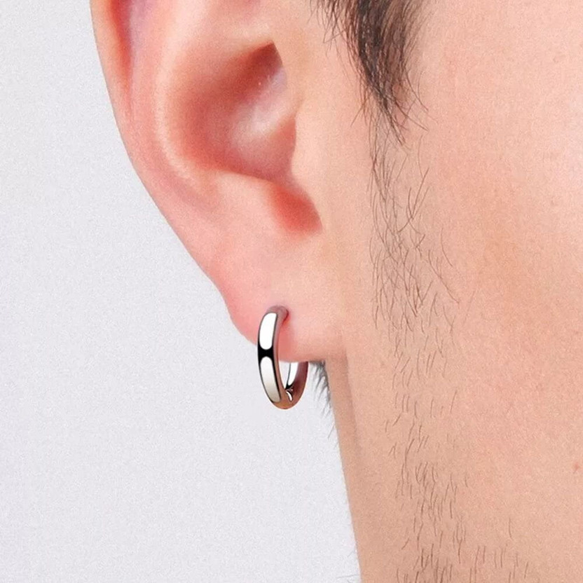 Quickcart Shop Korean Ear Cuffs Clip-on Hoop Earrings Men & Women Studs Non-Piercing Alloy Cuff Earring