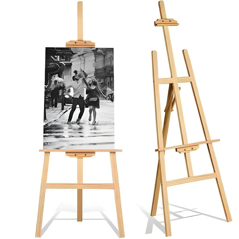 Chocozone Wooden Tripod Easel(Studio, Display, Field)