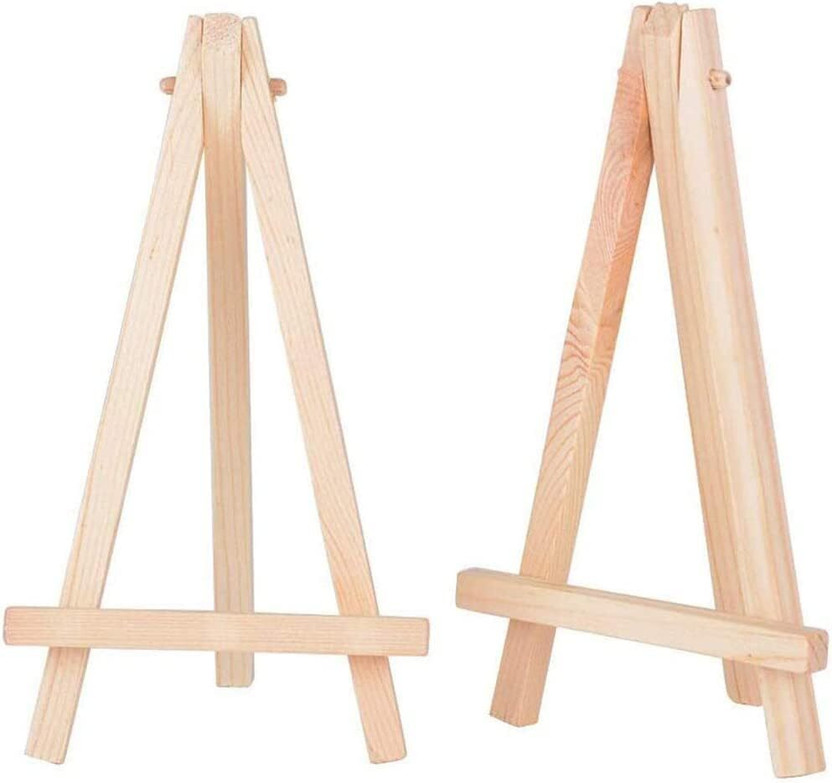 Qalam Kaari Wooden A-Frame Easel(Display, Mini)