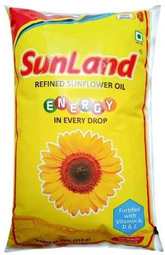 Sunland Refined Sunflower Oil(1 L)