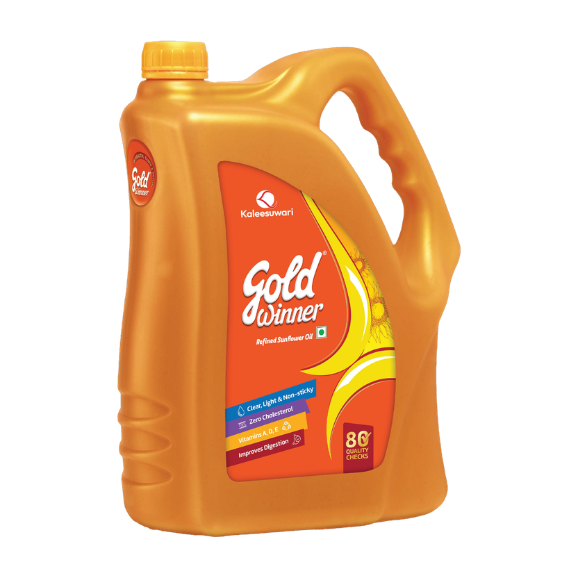 Gold Gold Winner Refined Sunflower Oil(5 L) - Flipkart Deal