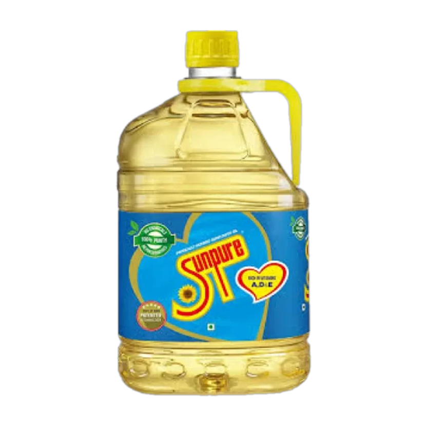 Sunpure Refined Sunflower Oil(5 L)