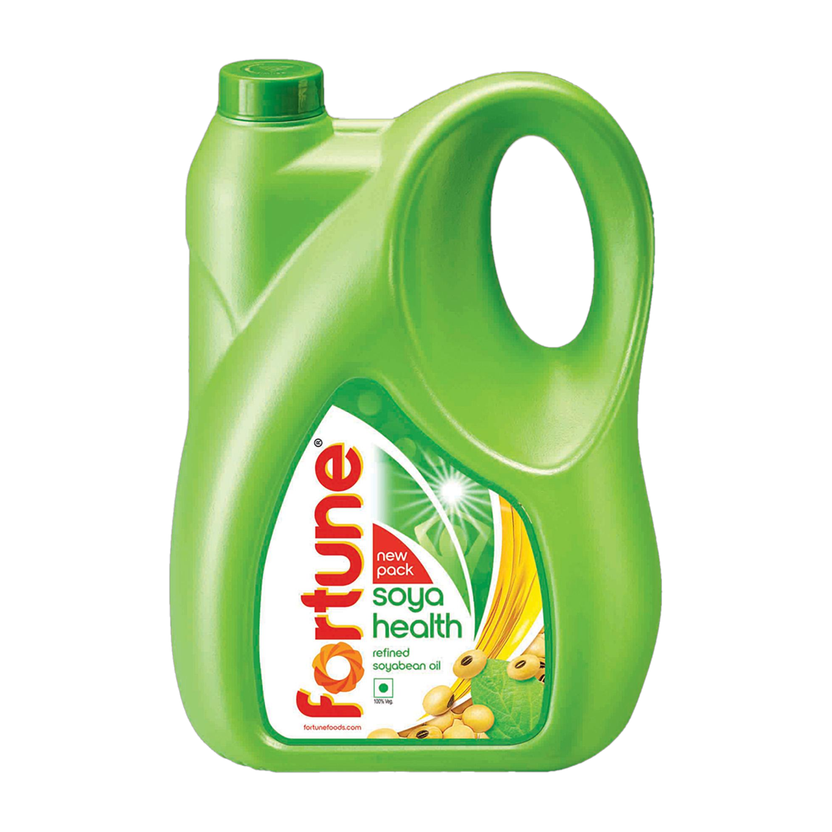 FORTUNE Soya Health Refined Soyabean Oil(5 L)