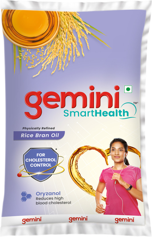 Gemini Smart Health Rice Bran Oil(870 g)