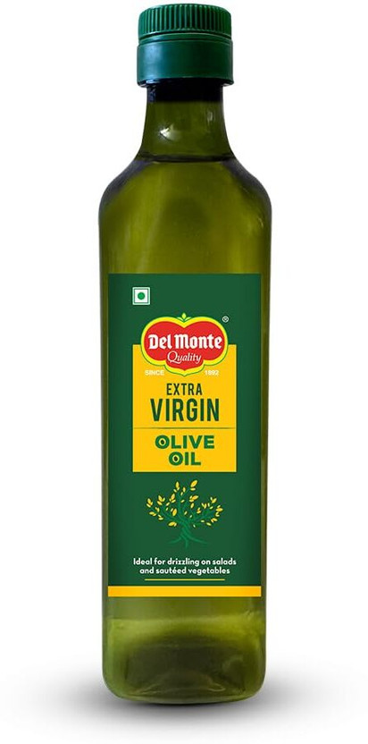 Del Monte Extra Virgin Olive Oil | Cold Extracted from A1 Grade Olive Olive Oil(500 ml)