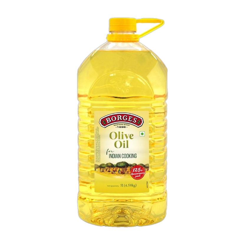 BORGES Indian cooking Olive Oil(5 L)