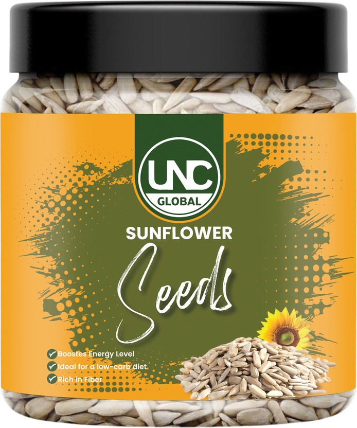UNC GLOBAL SUNFLOWER-500G Assorted Seeds & Nuts(1 x 500 g)