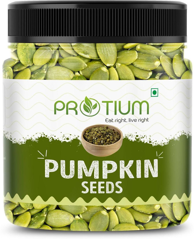PROTIUM Pumpkin Seeds | Raw Edible Seeds | Rich in Magnesium & Antioxidants Pumpkin Seeds(250 g)