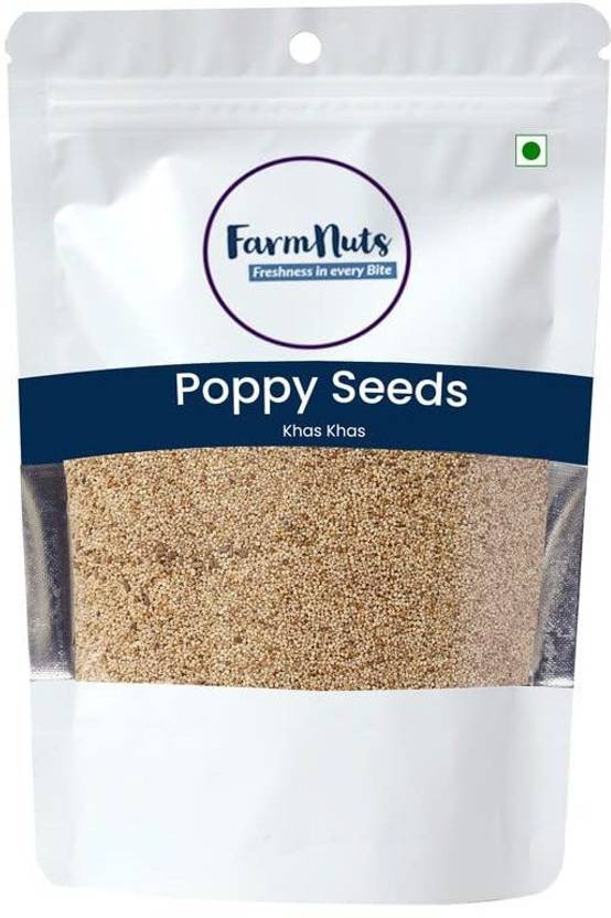 Farmnuts Poppy Seeds / Khus khus dana Indian Posto Dan Khas khas