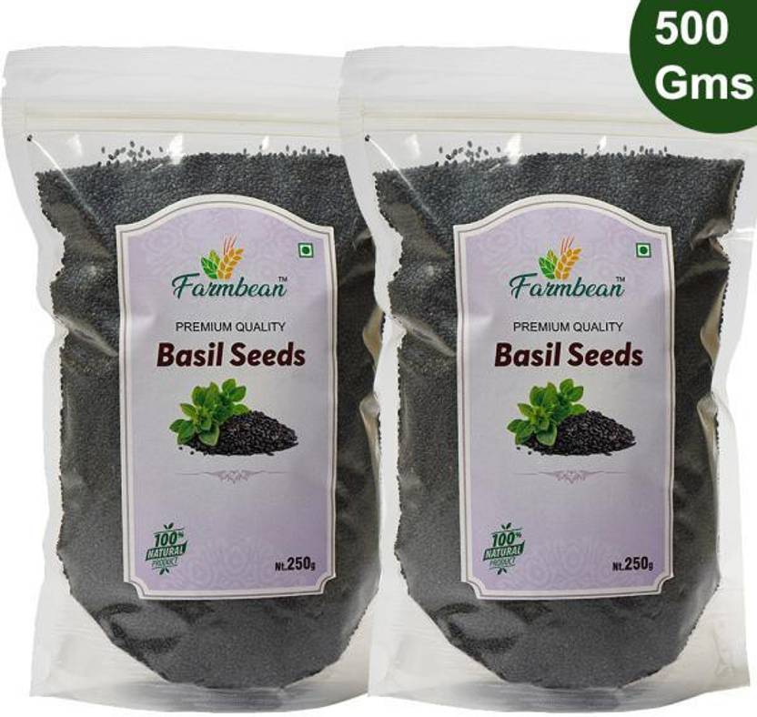 Farmbean Pure Basil Seeds for weight loss (250g X 2) tukmalanga seeds