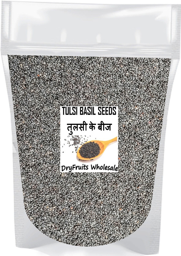 dryfruits wholesale RAW Tulsi Basil Seeds Basil Seeds(250 g)