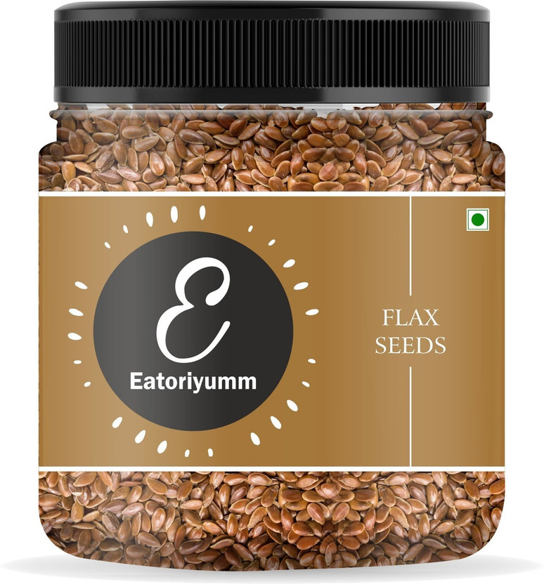 Eatoriyumm Premium Quality Raw Brown Flax Seeds(400 g)