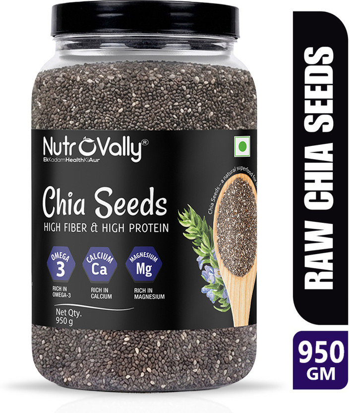 NutroVally Raw Chia Seeds(950 g)