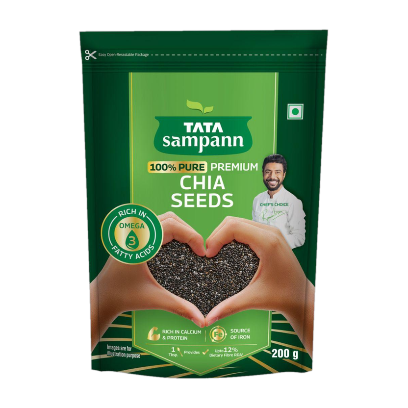Tata Sampann Premium Chia Seeds(200 g)