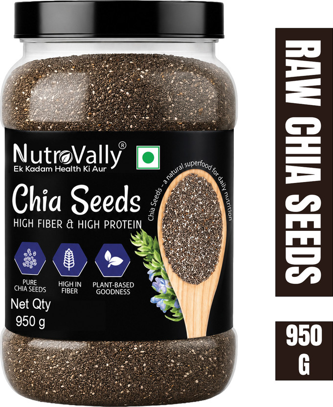 NutroVally Raw Chia Seeds(950 g)