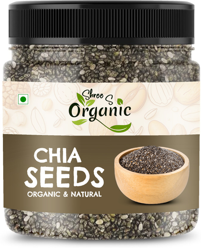 SHREE SHREE S ORGANIC Premium Raw Chia Seeds | Superfood for Weight Loss & Energy Chia Seeds(250 g) - Flipkart Deal