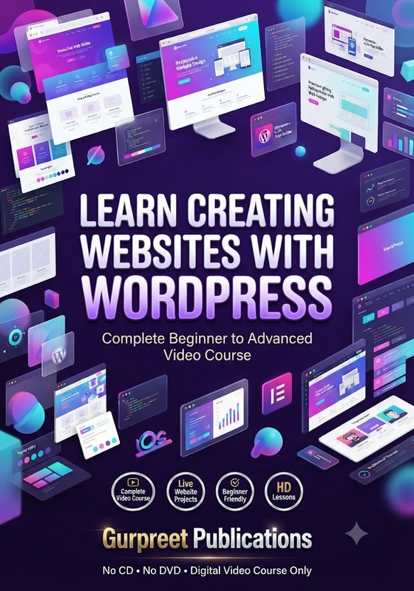 Gurpreet Nutrition Create websites with wordpress (No CD,No DVD)(Digital Download)