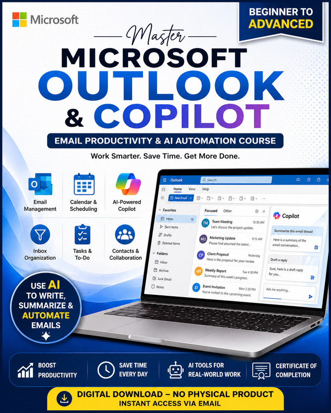 Gurpreet Gurpreet Nutrition Email Productivity with Outlook & Copilot (Beginner to Advanced)(Email Delivery) - Flipkart Deal