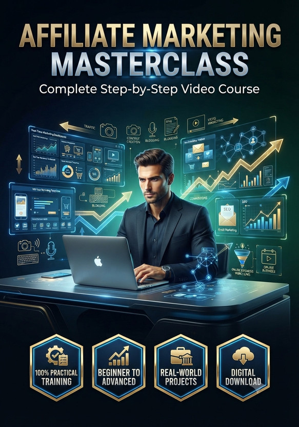 Gurpreet Nutrition Affiliate marketing masterclass(No CD,No DVD)(Digital Download)