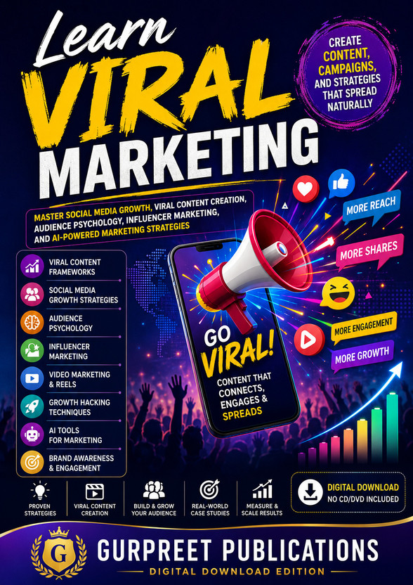 Gurpreet Nutrition Create Viral Content & Marketing Campaigns (NO CD OR DVD)(Digital Download)