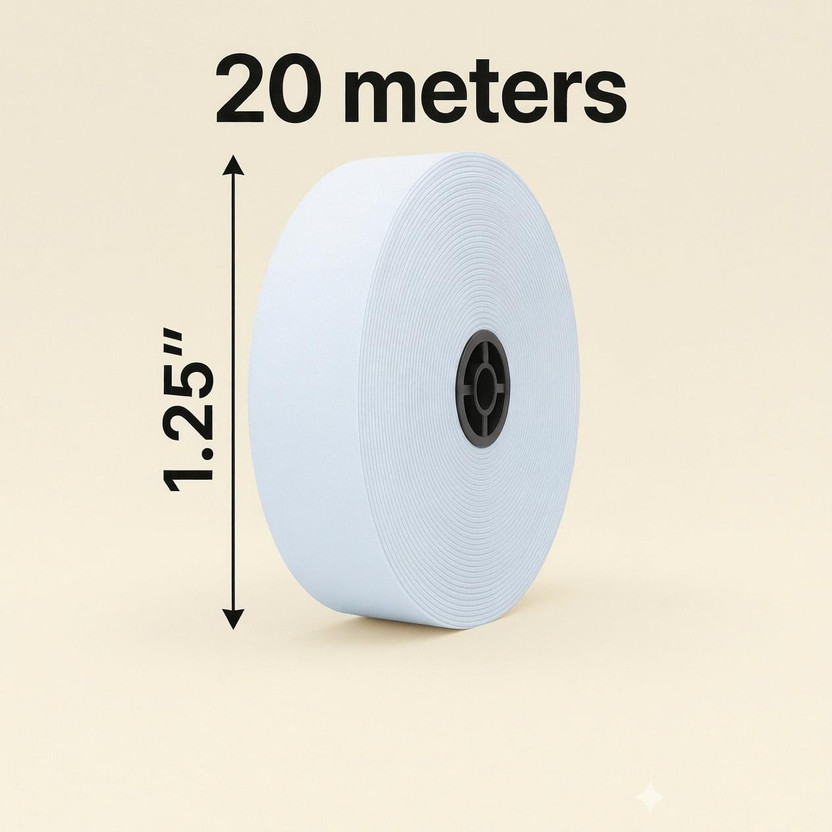 ARATRA ARATRA Woven White Elastic(20 m) - Flipkart Deal