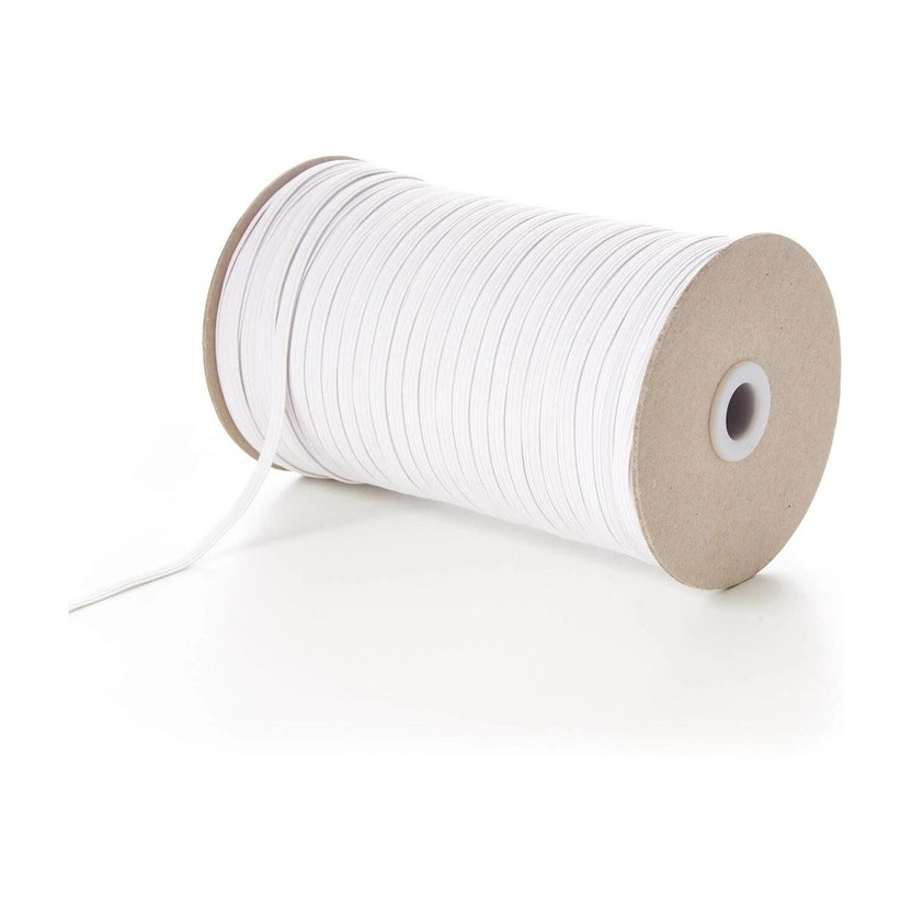 Siddhidata Knitted White Elastic(25 m)