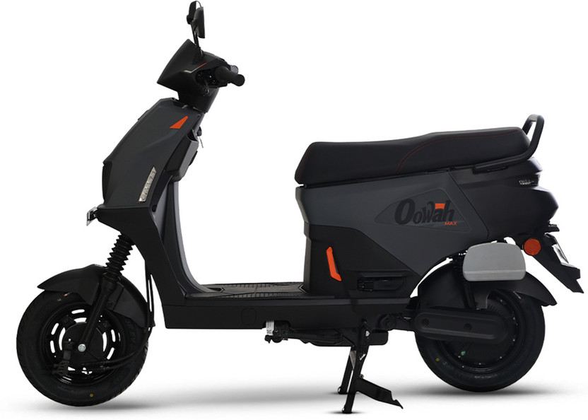 BGauss OOWAH MAX Booking for Ex-Showroom Price (With Charger, Midnight Grey)