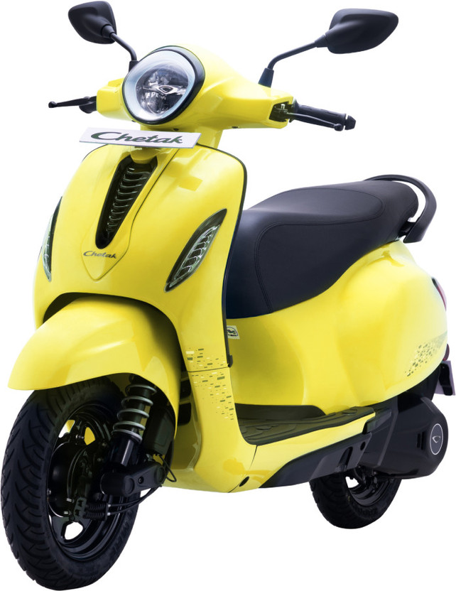Chetak C3001 Booking for Ex-Showroom Price (with Portable Charger, Lime Yellow)