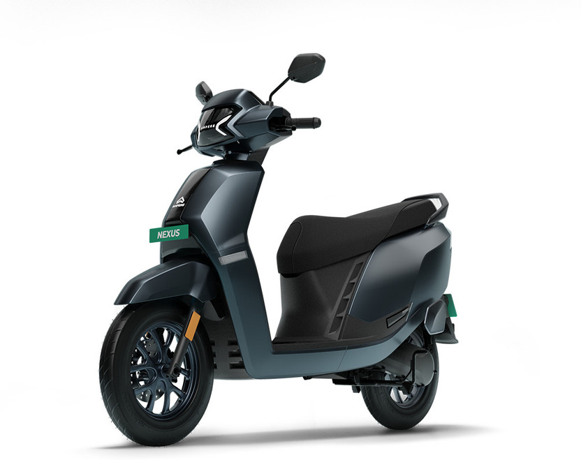 Ampere Nexus EX+ Powered by NxG.io Electric Scooter by Greaves Booking for Ex-Showroom Price (With Charger, Steel Grey)