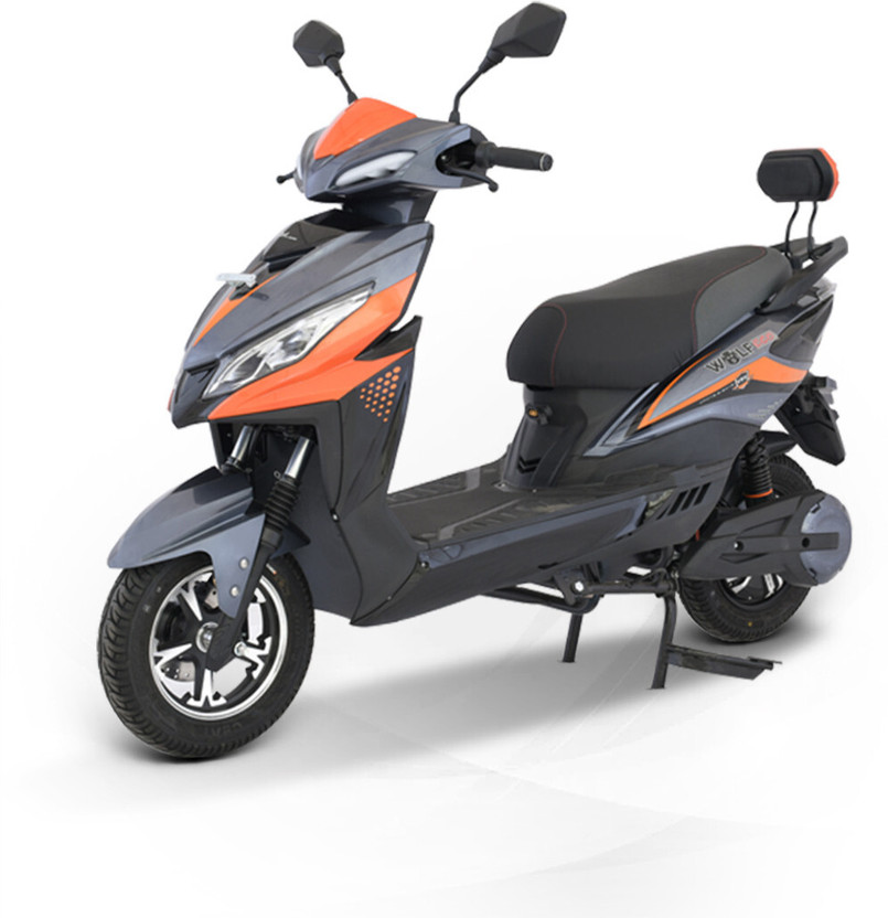 Joy e-bike Wolf Eco Booking for Ex-Showroom Price (with Portable Charger, Orange and Black)